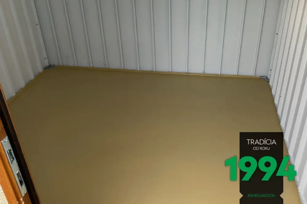 Podlaha v záhradnom domčeku