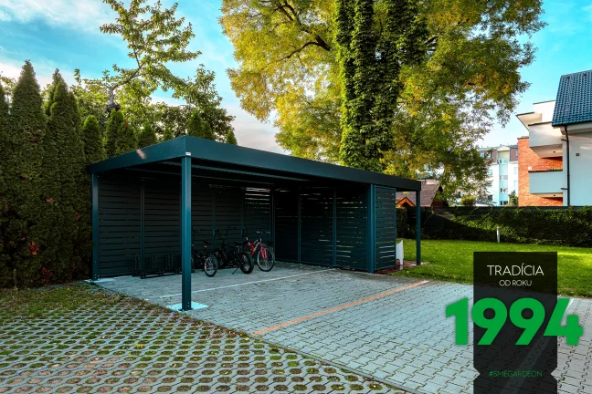 Antracitová pergola