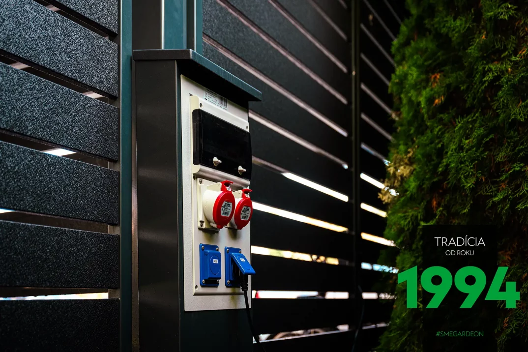 Detail zo zadnej strany pergoly