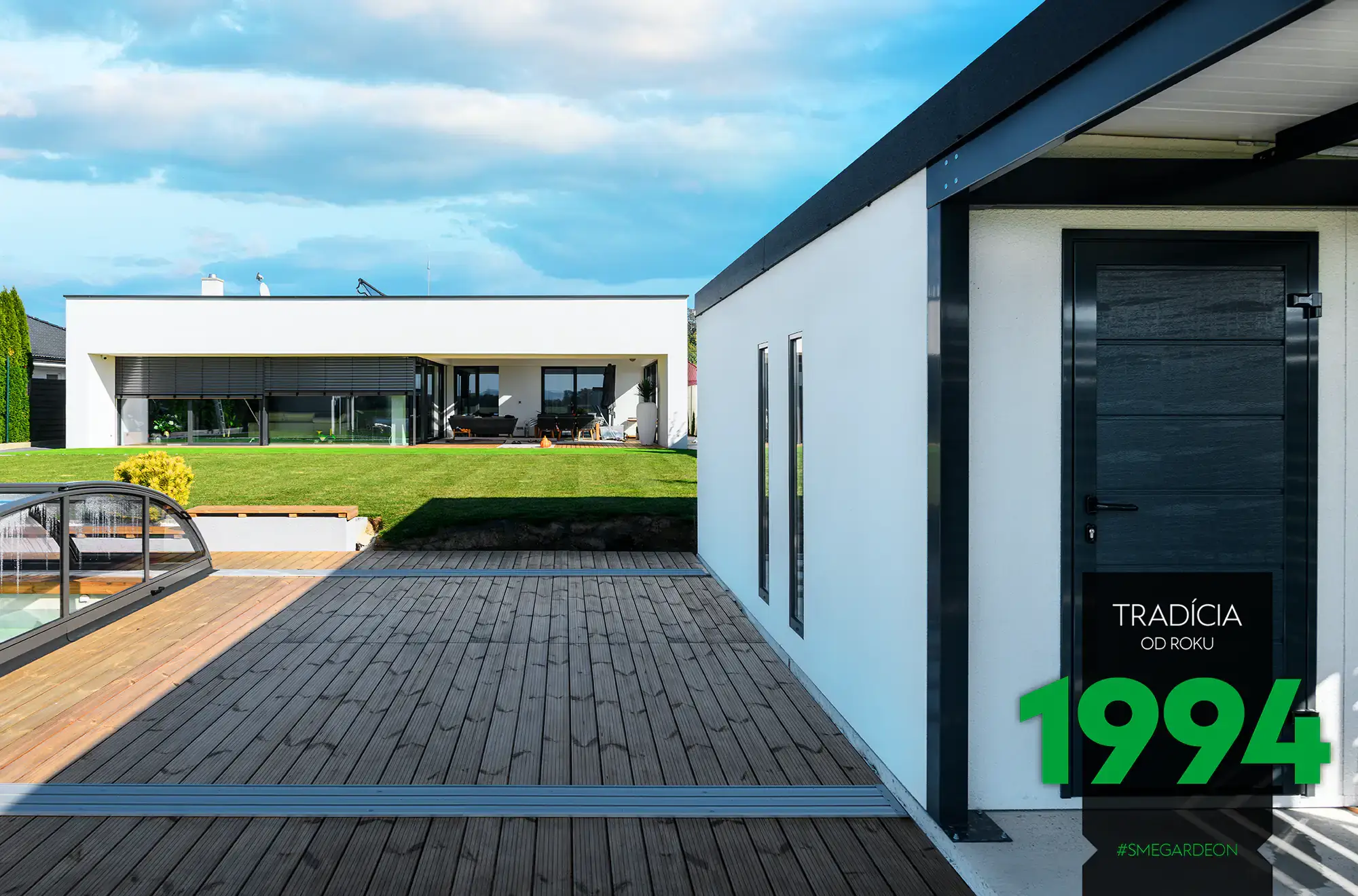 Záhradný domček na záhrade