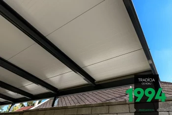 Detail na izolovaný strop