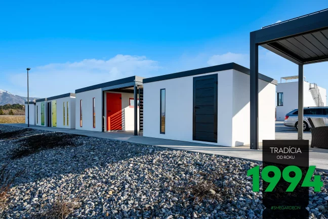 Záhradný domček na náradie v showroome