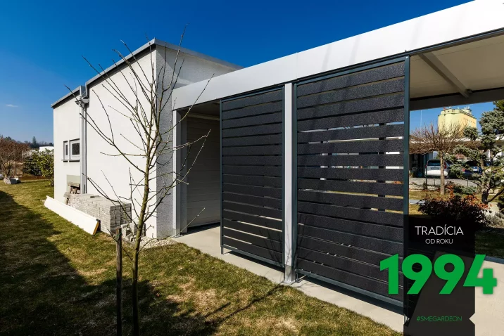 Detail na kovové výplne