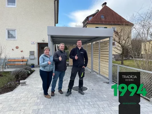 Montovaný prístrešok GARDEON pre Teslu