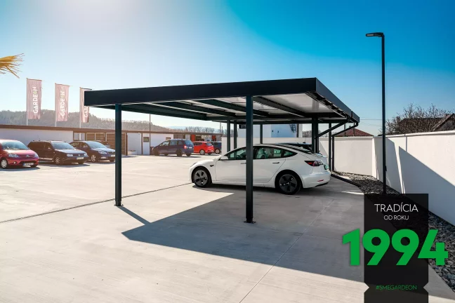 Prístrešky GARDEON v showroome