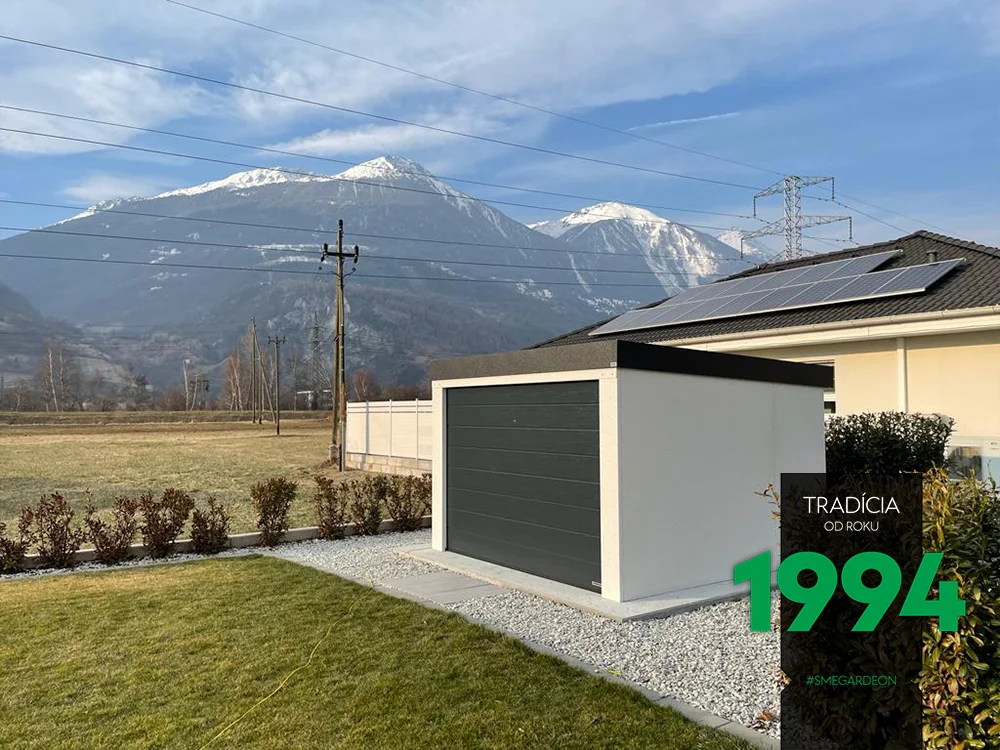 Garáž pre jedno auto vo Švajčiarsku