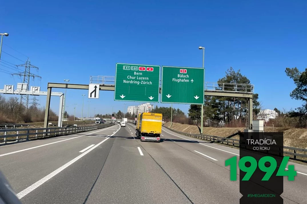 Montážnici na ceste do Švajčiarska