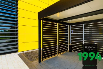 Pergola s výplňami