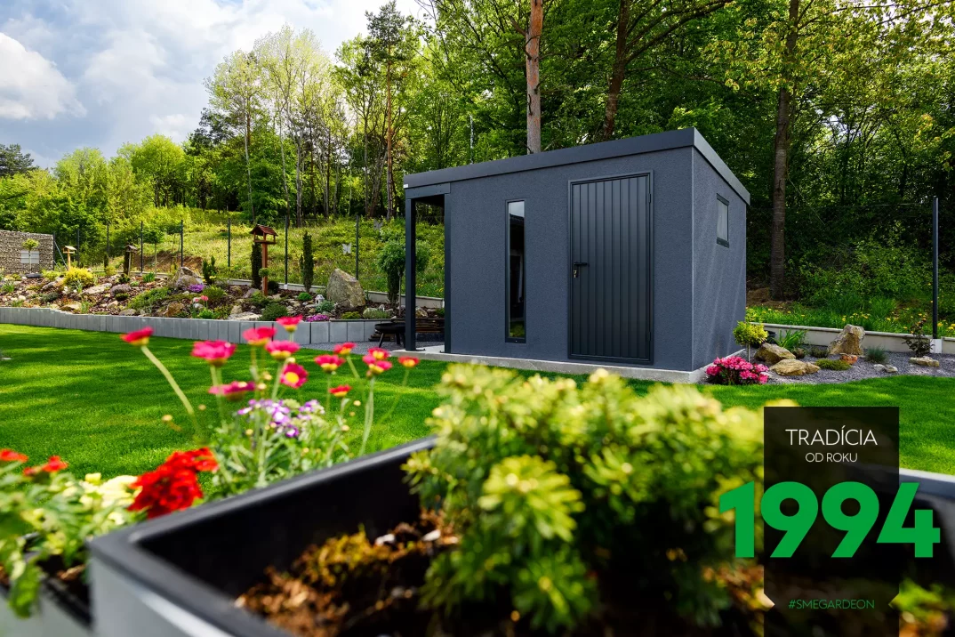 Záhradný domček na záhrade