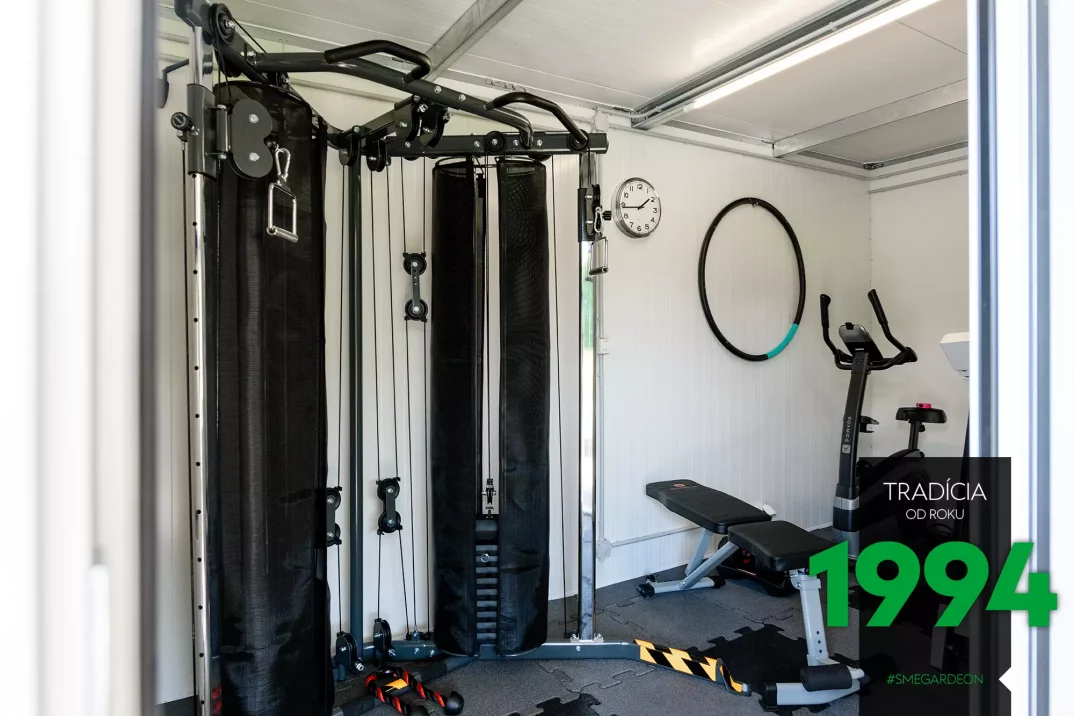 Posilňovňa v domčeku