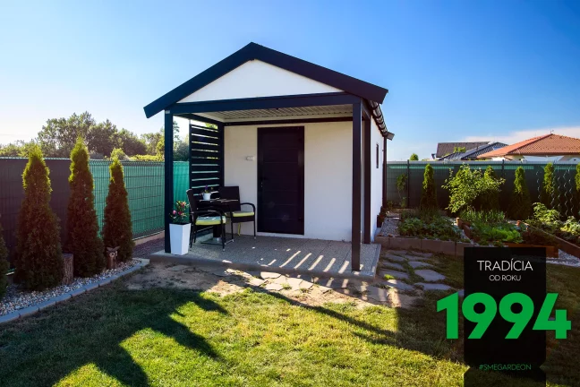 Sedlová strecha v antracite