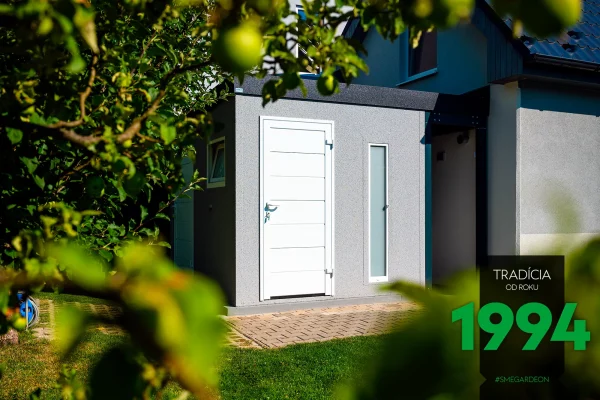 Záhradný domček v okrese Prievidza