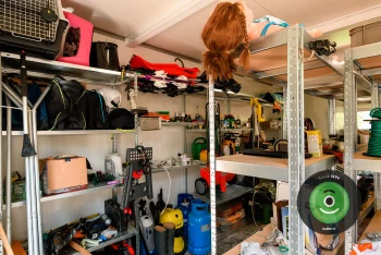 Regále v garáži