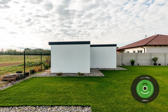 Atypická L-ková garáž