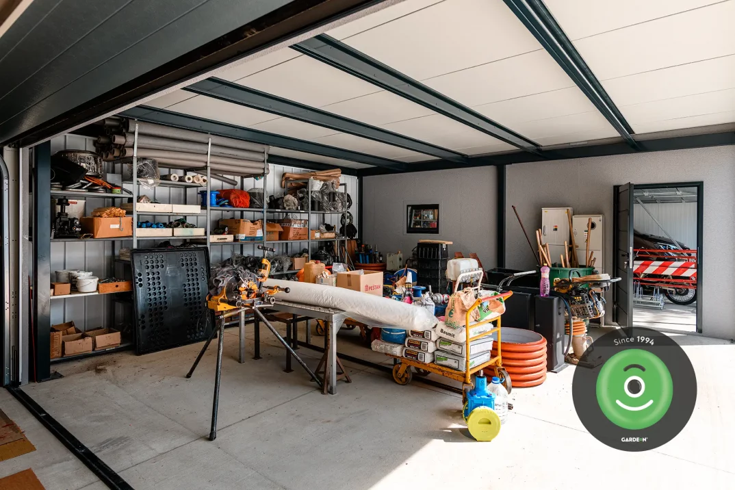 Úložný priestor pod prístreškom