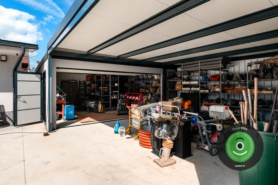 Úložný priestor pod prístreškom