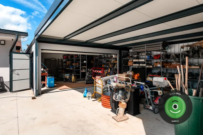 Úložný priestor pod prístreškom