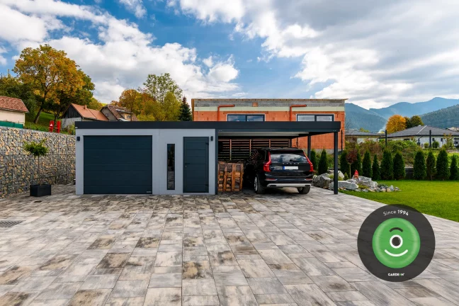 Garáž s prístreškom GARDEON