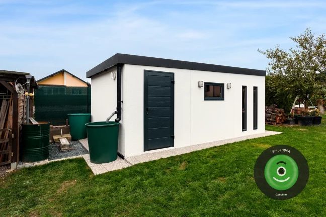 Zachytávanie dažďovej vody do suda