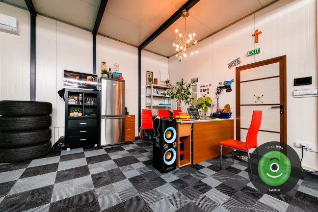 Kancelária v garáži Gardeon