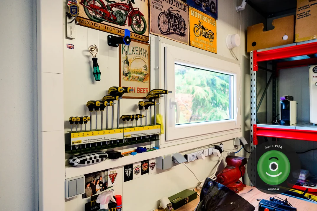 Doplnky v garáži Gardeon