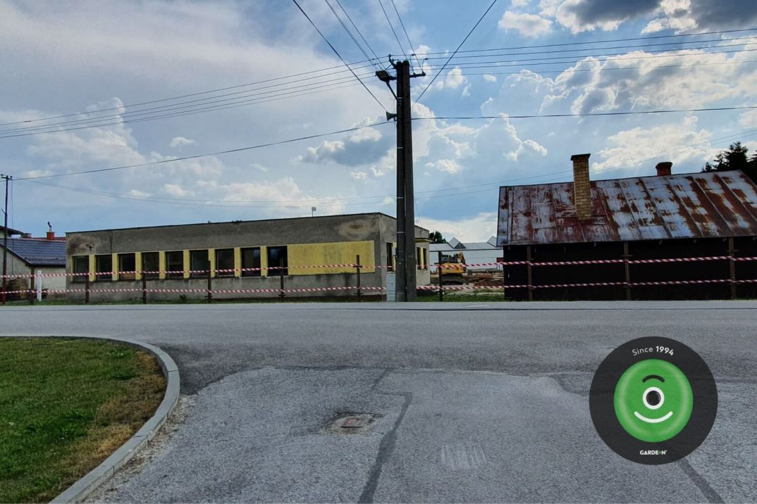 Gardeon sklad v Príbovciach kedysi