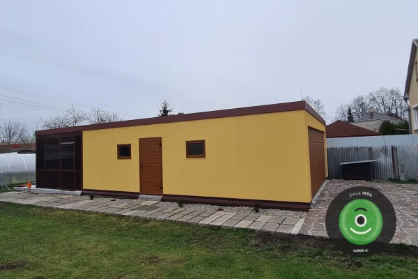 Dvojgaráž s prístreškom v Rimavskej Sobote