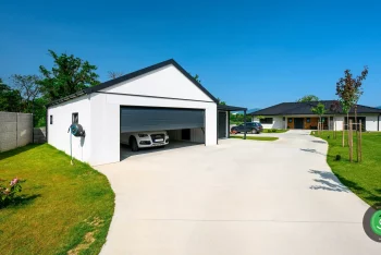 GARDEON dvojgaráž, záhradný domček a prístrešok antracit 1