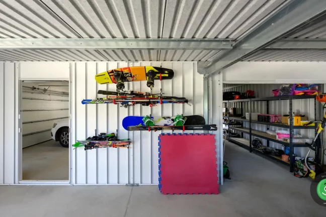 GARDEON dvojgaráž, záhradný domček a prístrešok lyže, snowboard, wakeboard