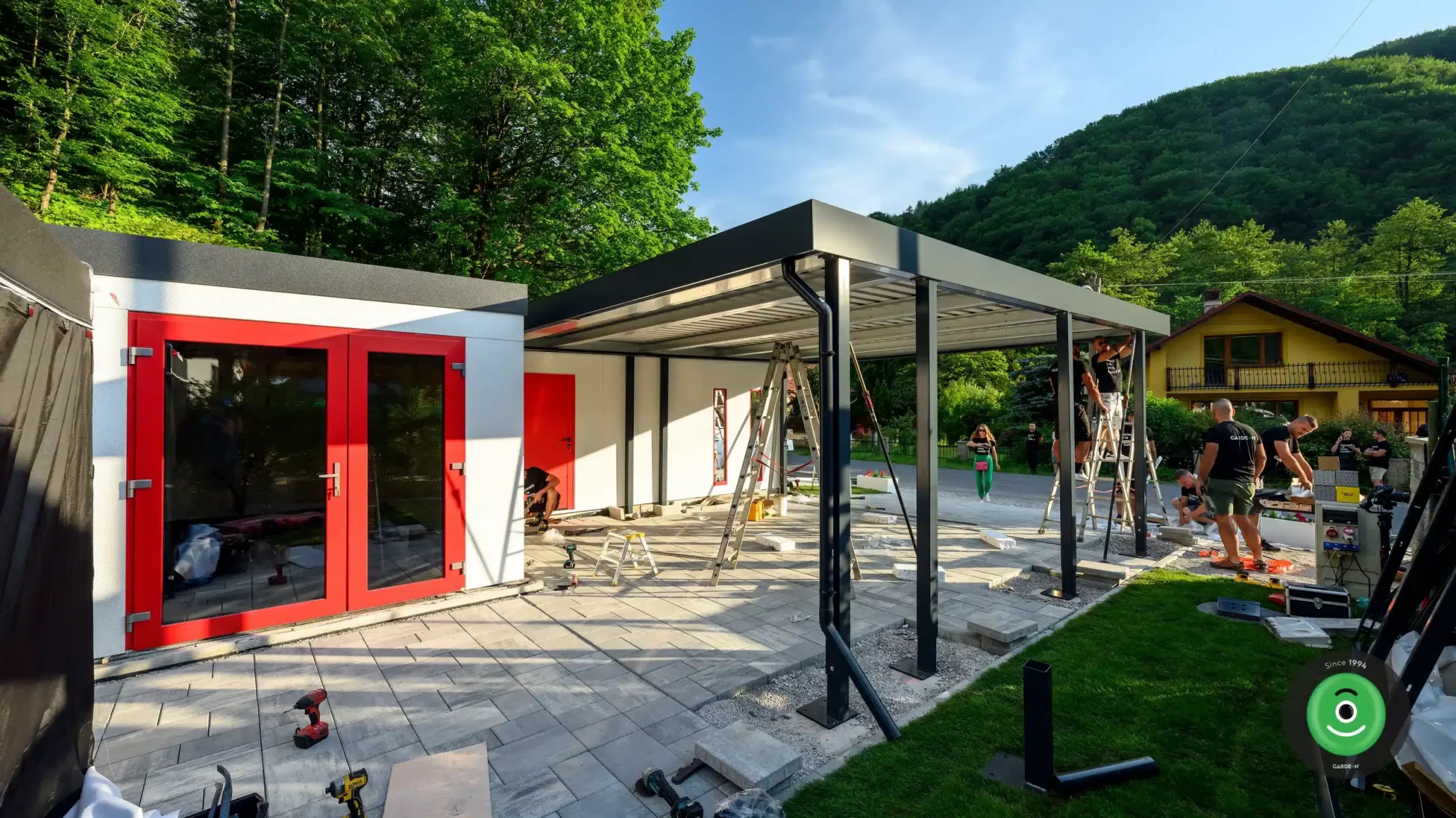 Stavba v plnom prúde