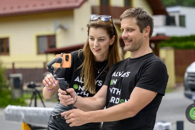 Marketingové oddelenie GARDEON - natáčanie videa