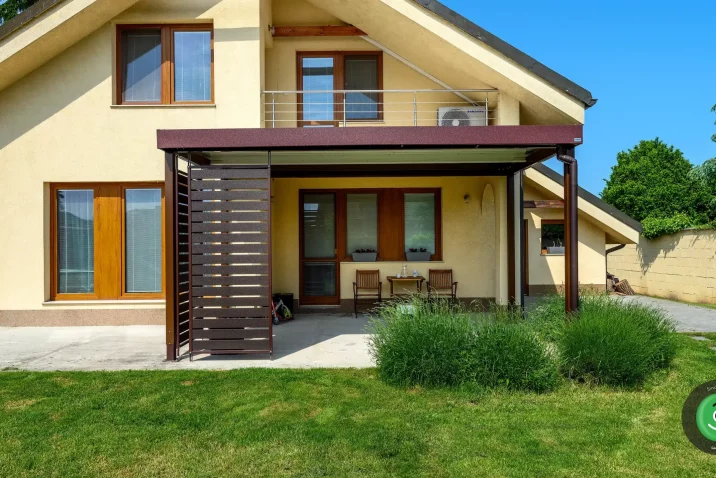 GARDEON pergola pred domom posedenie