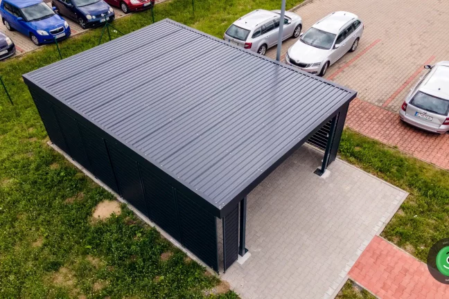 GARDEON pergola pre bicykle vo firme zhora