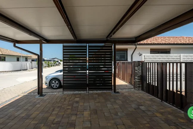 GARDEON prístrešok pre dve autá výplne