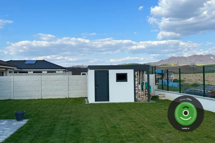 Fotky od zákazníka ASZSG - záhradný domček s prístreškom