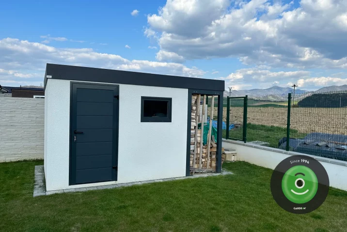 Fotky od zákazníka ASZSG - záhradný domček s prístreškom