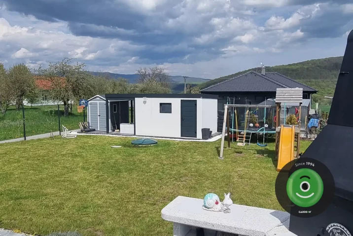 Fotky od zákazníka ASZSG - záhradný domček s prístreškom