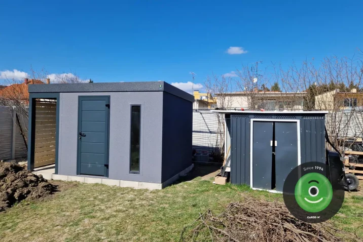 Záhradný domček GARDEON a starý záhradný domček