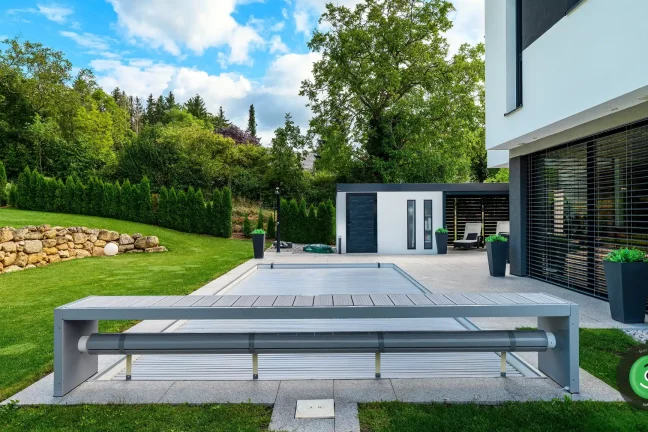 GARDEON záhradný domček pri vonkajšom bazéne