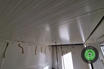 Strop záhradného domčeka