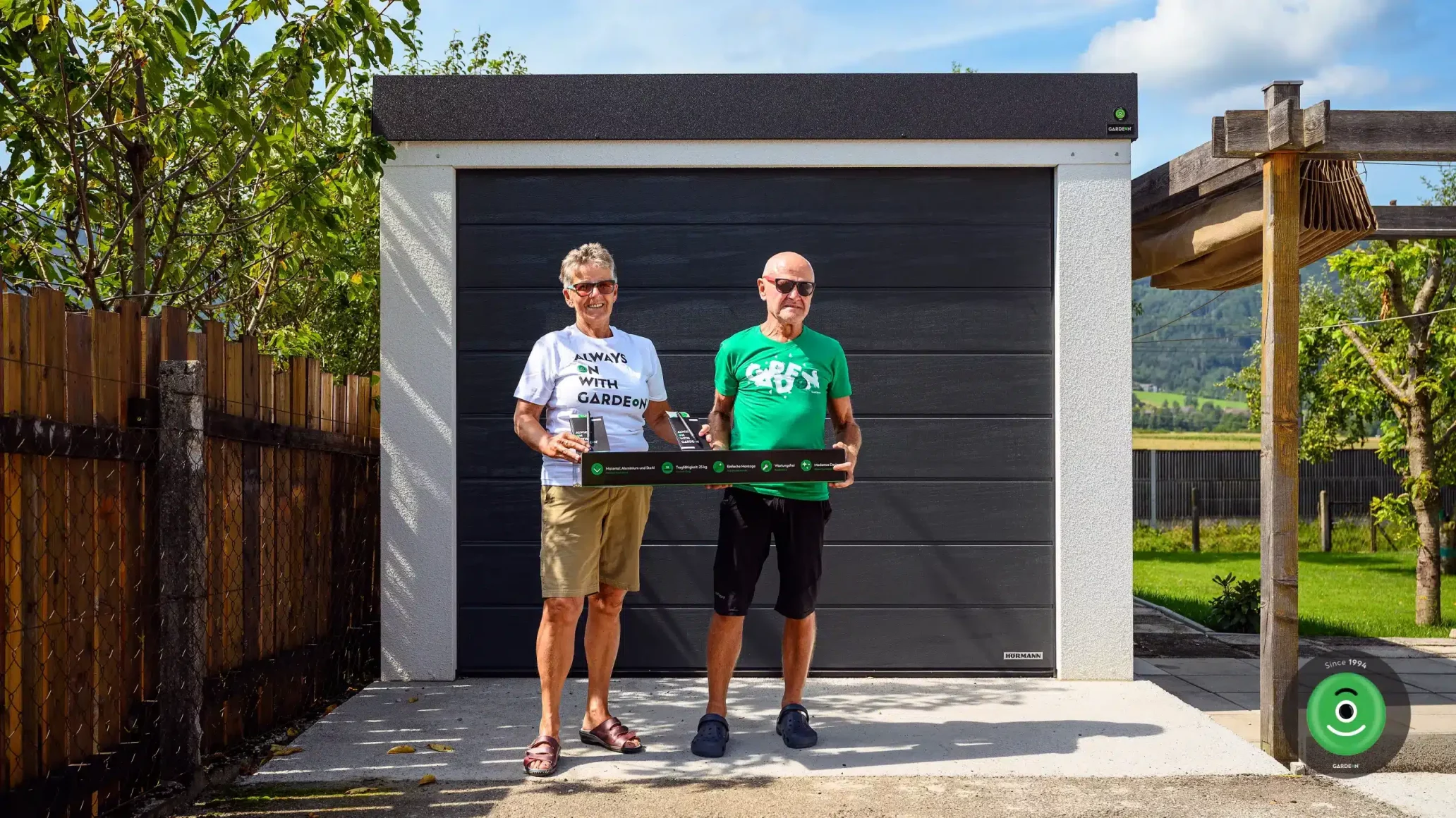 Spokojní zákazníci pri GARDEON stavbe