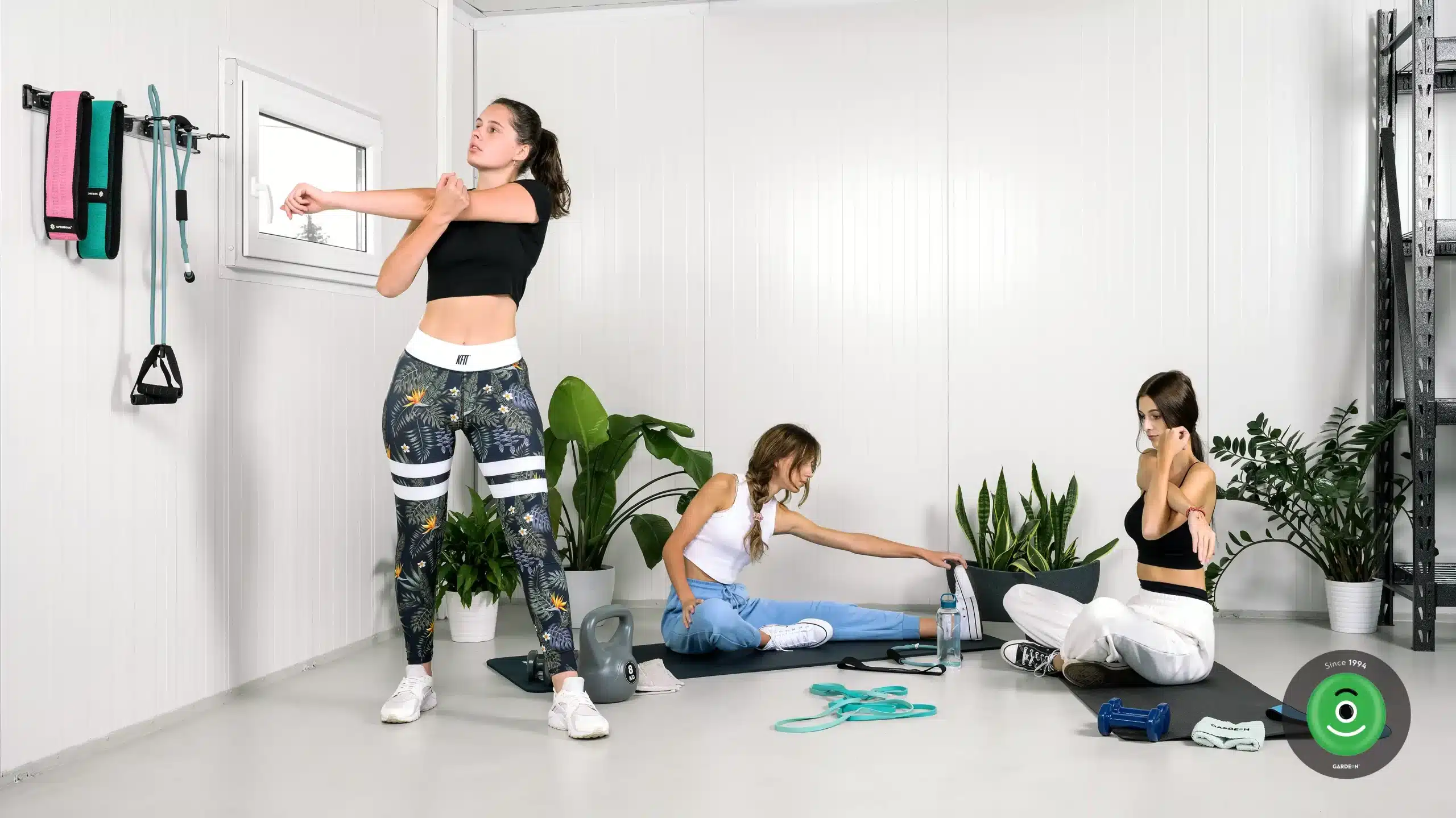 Rozcvička v gyme v GARDEON garáži