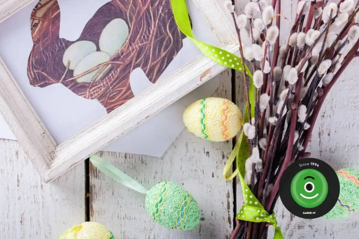 Bahniatka zviazan&eacute; farebnou stuhou do kytičky.