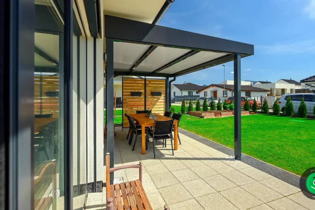 GARDEON pergola pri rodinnom dome