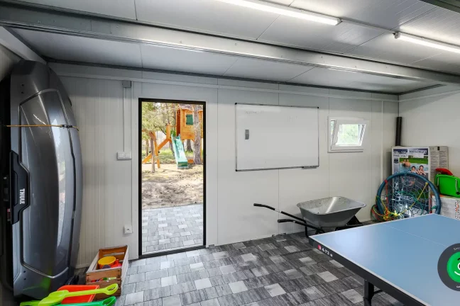 Gardeon garáž využivaná ako odkladací priestor