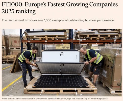 Je to potvrdené – GARDEON patrí k európskej špičke! Naša rodinná firma uspela už po tretíkrát v prestížnom rebríčku najrýchlejšie rastúcich spoločností v Európe