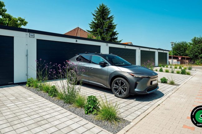 Parkovacie miesta formou radových garáži