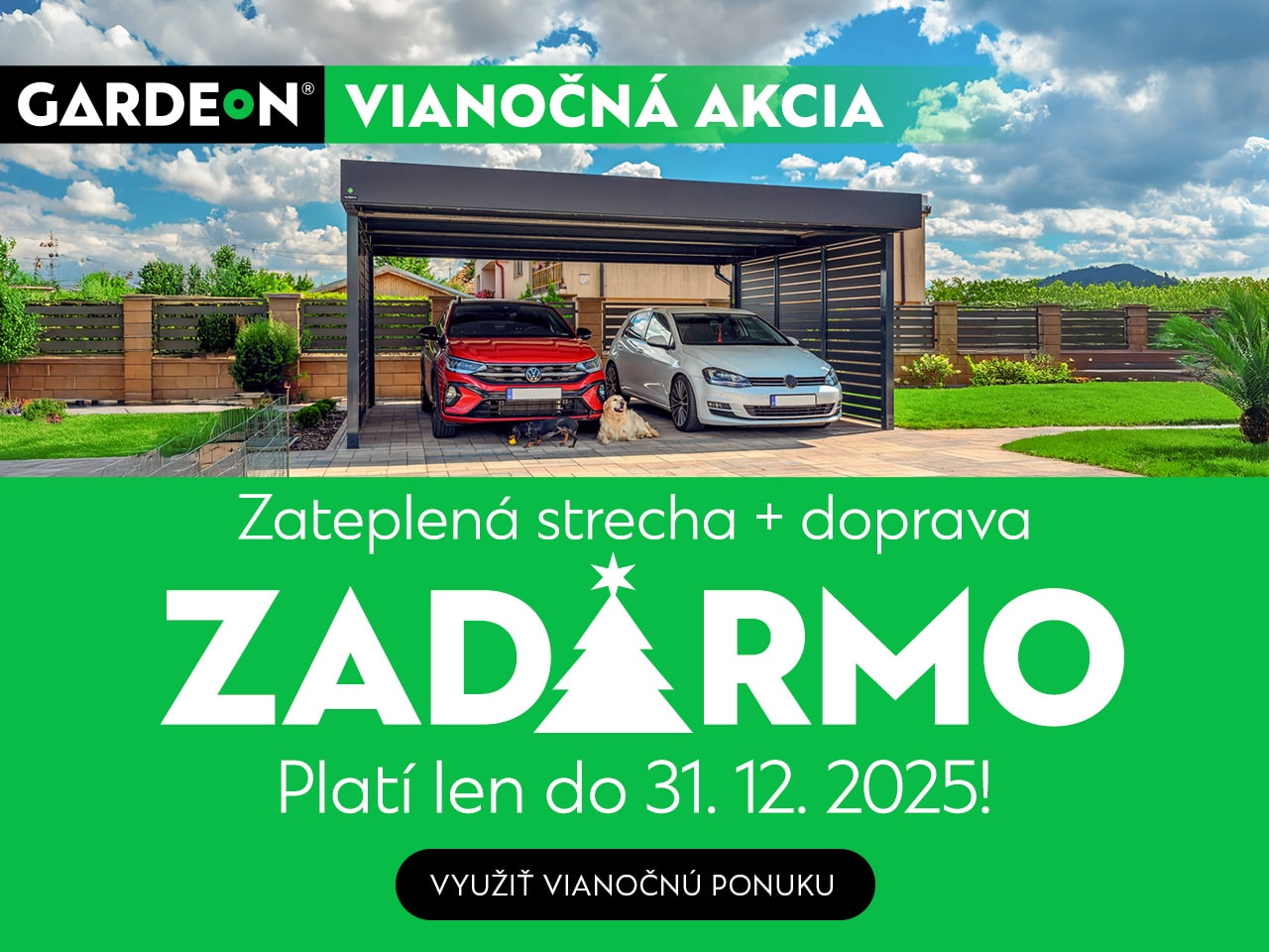 Akcia GARDEON | Prístrešky